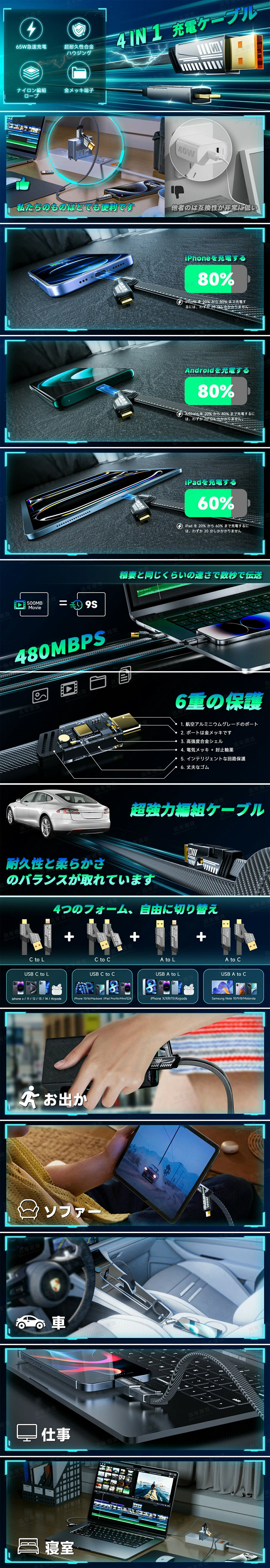 速连闪充线产品图2